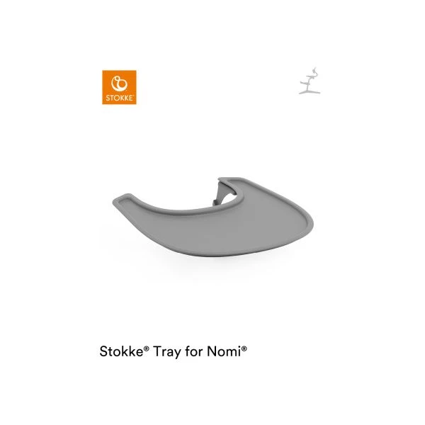 Nomi Eetblad - Grey Nomi Eetblad - Grey -Beste Babyserie Winkel 214343 1 nomi tray grey 220901 5525 rt c6d2