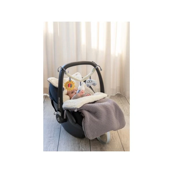 Nijntje Fluffy Wagenspanner - Blue -Beste Babyserie Winkel 218485 4 nijn 934 car seat toy fluffy blue 2 807d