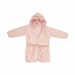 Bebe-Jou Leopard Badjas Mt 86 / 92 Pink