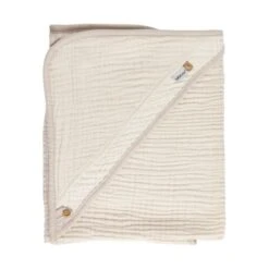 Bebe-Jou Pure Cotton Badcape Sand