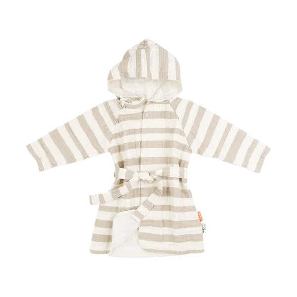 Done by Deer Stripes Badjas Sand 3-4 jaar Done By Deer Stripes Badjas Sand 3-4 Jaar -Beste Babyserie Winkel 3723549 eac1