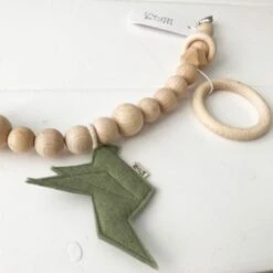 BEZISA Birds Wagenspanner Pistache Green -Beste Babyserie Winkel 8720618125453 3 867d