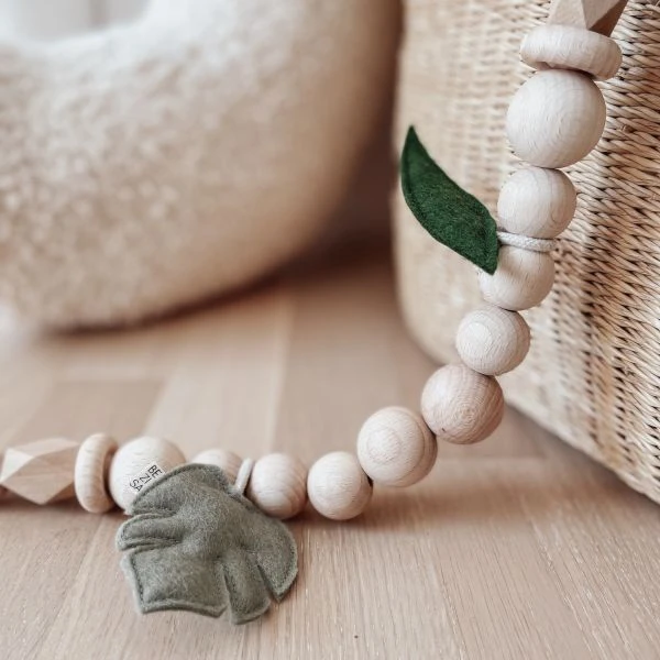 BEZISA Leaves Wagenspanner Pistache / Pine BEZISA Leaves Wagenspanner Pistache / Pine -Beste Babyserie Winkel 8720618126214 5 85ea