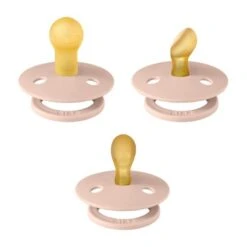 BiBs Try-It Fopspeen - 0-6 Mnd - 3 Stuks - Blush