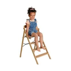 KAOS Klapp Kinderstoel - Inklapbaar - Oak Natural -Beste Babyserie Winkel Klapp oak Karla5 5575