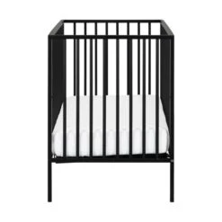 Europe Baby - Ledikant - Liam II - 60x120 - Black 2 Europe Baby - Ledikant - Liam II - 60x120 - Black -Beste Babyserie Winkel Liam ledikant zwart 3 0b5a