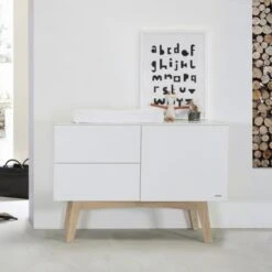 Kidsmill Sixties Commode Wit Mat / Naturel 3 Kidsmill Sixties Commode Wit Mat / Naturel -Beste Babyserie Winkel babykamer sixties blank sfeer 2 8 2ecb