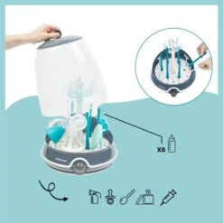 Babymoov Turbo Steam+ 2-in-1 Sterilisator -Beste Babyserie Winkel babymoov turbo steam 2 in 1 sterilisator 2 d411