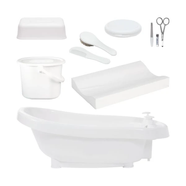 Bebe-Jou Click Thermobadset De Luxe Wit Bebe-Jou Click Thermobadset De Luxe Wit -Beste Babyserie Winkel