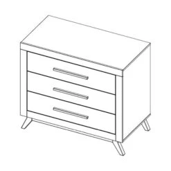 Bopita Fenna Commode Wit / Naturel -Beste Babyserie Winkel bopita fenna commode wit naturel tekening 8b81