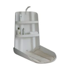 ByBo Wandcommode Wit Gelakt Incl. Kussen Ecru