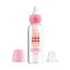 Dr. Brown’s Options+ Starter Kit Fles / Sippy Smal Roze 250 Ml