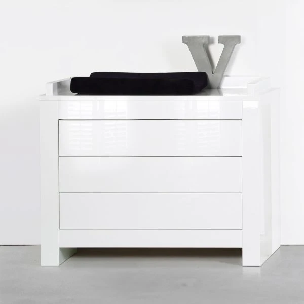 Kidsmill Alaska Hoogglans Commode Wit Kidsmill Alaska Hoogglans Commode Wit -Beste Babyserie Winkel