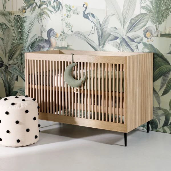 Kidsmill Levi Babykamer | Bed 60 x 120 cm + Commode Naturel Eiken Kidsmill Levi Babykamer | Bed 60 X 120 Cm + Commode Naturel Eiken -Beste Babyserie Winkel levi ledikant sfeer 5 f752