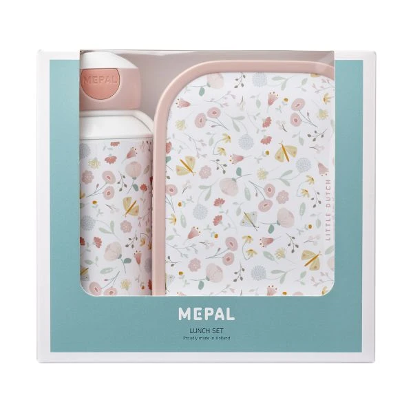 Little Dutch Flowers & Butterflies Pop-Up Drinkfles + Lunchbox Little Dutch Flowers & Butterflies Pop-Up Drinkfles + Lunchbox -Beste Babyserie Winkel