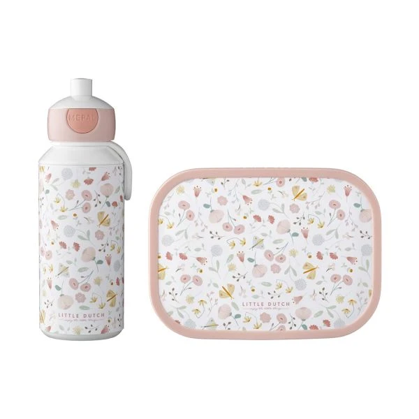 Little Dutch Flowers & Butterflies Pop-Up Drinkfles + Lunchbox Little Dutch Flowers & Butterflies Pop-Up Drinkfles + Lunchbox -Beste Babyserie Winkel