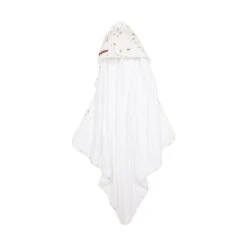 Little Dutch Sailors Bay Badcape White 100 X 100 Cm