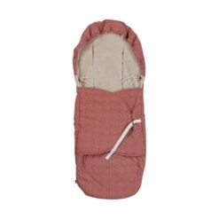 Mies & Co Cozy Dots Voetenzak Redwood 9-30 Mnd