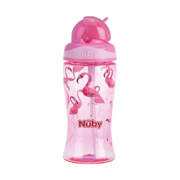Nuby Flip-It Drinkbeker Roze 360 ml Nuby Flip-It Drinkbeker Roze 360 Ml -Beste Babyserie Winkel nuby flip it drinkbeker roze 360 ml 266a