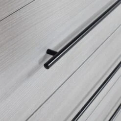 Europe Baby Vittoria Commode Grijs / Zwart -Beste Babyserie Winkel vittoria grijs zwart detail 4 dab9